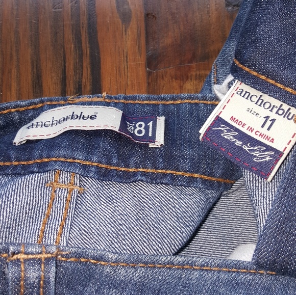 Anchorblue Sz 11 flare inseam 33 - Picture 2 of 4